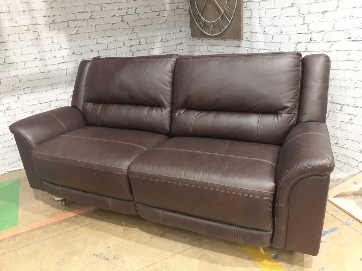 Trasimeno Power Reclining Sofa - Dark Brown - Gallery Image 4